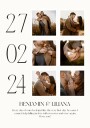 First Date Romantic Couple Collage Plakat Plakat / 40x50cm