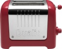 Brødrister Lite gloss Blank Rød 2 skiver