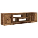  TV benk gammelt tre 188,5x41x50 cm konstruert tre
