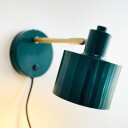 Ocean vegglampe - Grønn / messing