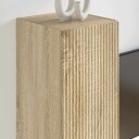  TV Veggskap 2 pcs Sonoma 30 x 31 x 80 cm Konstruert tre
