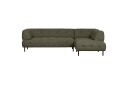Ranta Sofa med Sjeselong 3 seter   Grønnmelange