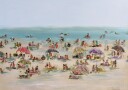 Lively Beach Day Plakat / 100x150