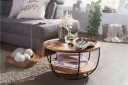 Oshry Sofabord 60 cm   Brun