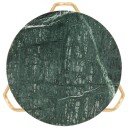 vidaXL Salongbord grønn 40x40x40 cm ekte stein med marmorstruktur