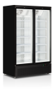 Tefcold display fryseskap sort og hvit 203 cm Atom Maxi F2DB