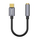 Baseus USB-C til 3.5mm Lydadapter – Svart og Grå