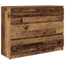 Skjenk gammelt tre 100x35x76 cm konstruert tre