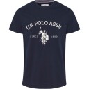 U.S. Polo Assn. Uspa T Shirt Archibald Men Navy S
