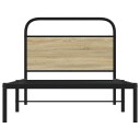  Sengeramme uten madrass sonoma eik 90x200 cm konstruert tre 8721158563453