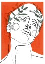 Contemporary Line Poster Plakat / 50x70cm