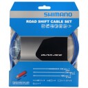 Shimano Dura Ace girkabelsett blå