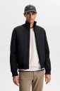 J. Lindeberg Ebbe Tech Knit Hybrid   Black   L