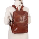 Springfield skinnsekk Cognac