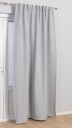 SK Home Lysdempende gardin Dina 140x220   Lysegrå 140x220