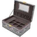 Bon Dep Jewelry Box Square Mw Liberty Strawberry Thief Black