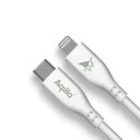 Aqiila Cablebird CS21 USB-C til Lightning 30W Silikon 1m Hvit