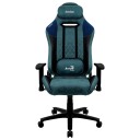Aerocool Duke AeroSuede Gamingstol 150 kg Steel Blue