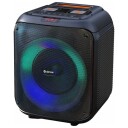 Denver BPS-250 Bluetooth Partyhøyttaler med LED-lysshow 8" Svart
