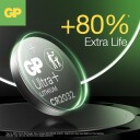 GP CR2032 Litium Knappcellebatteri 4-pakning 3V