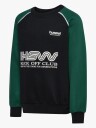 Hummel Dark Green Jr Oversized Crew Hsw 122 128