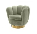 Eichholtz Mirage swivel lenestol pistache green