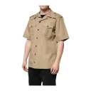 Dolce & Gabbana Herre Skjorter Brun 3XS