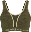 Shock Absorber Women"s Ultimate Run Bra Padded Green 70F