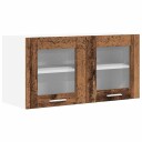  Hengende skap Riga Gammel treverk og hvit 80 x 31 x 40 cm