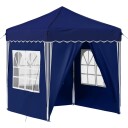  Pop up Festtelt Blå 195 x 195 x 245 cm Oxford Stoff