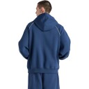 New Balance Linear Graphic Fleece Hoodie   Navy   XXL