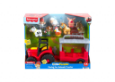 Fisher Price Little People Caring For Animals Tractor Gift Set Musical Farm Truck With Figures Red ONE SIZE