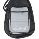 Woodrock Instrument Woodrock Gigbag For El-Gitar 20mm Padding (Sort/grå)