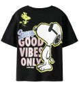 Name It Nkfdylana Snoopy Ss Nreg Top Box Sky Black 116