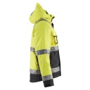 Blåkläder 4870198733995XL Synlighetsjakke varselgul/svart, vinter Varselgul/Svart, Klær