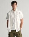 Kortermet Oxfordskjorte i regular fit WHITE L