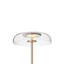 Nuura - Blossi Gulvlampe Nordic Gold/Clear Ø29