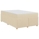  Sengestamme med madrass Krem 120 x 190 cm stoff