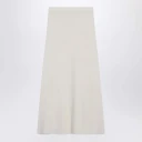 Max Mara Dame Skjørt Hvit S,