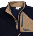 The New Tnstorm Uni Teddy Jacket   Navy   122/128