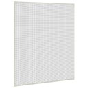 Magnetisk insektskjerm for vindu hvit 100x120 cm