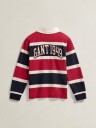 Gant Kids Collegiate Ls Rugby Polo Shirt   Navy   134