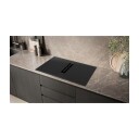 Siemens iQ500 Induksjonstopp med Ventilator 80 cm Sonebasert Sort