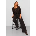 Kocca Dame Jeans Svart 2XL,