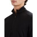 Icebreaker Merino 200 Oasis LS Half Zip Herre Black S
