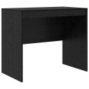  Svart Eik Skrivebord Svart Eik Sponplate 90 x 50 x 76 cm Holdbart