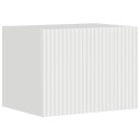  TV Veggskap Glanset Hvit 60 x 31 x 29.5 cm Konstruert tre