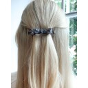 Ia Bon Bow Clip Grey Marble
