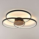 Lindby Riley Taklampe Black/Wood