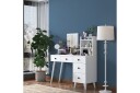Junji Sminkebord 118,2x93,8 cm Hvit - Hanah Home